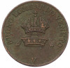 1 чентезимо 1822 года Ломбардия-Венеция