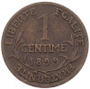 1 сантим 1899 года Франция