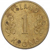 1 крона 1971 года Исландия