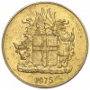 1 крона 1975 года Исландия