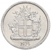 1 крона 1976 года Исландия