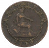 1 сентимо 1870 года Испания