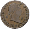 2 мараведи 1827 года Испания