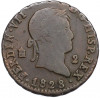 2 мараведи 1828 года Испания