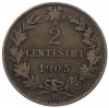2 чентезимо 1903 года Италия