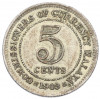 5 центов 1943 года Малайя