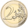2 евро 2011 года Монако «Свадьба Князя Монако Альбера II и Шарлин Уиттсток»