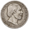 1 гульден 1861 года Нидерланды