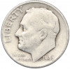 1 дайм (10 центов) 1946 года США