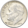 1 дайм (10 центов) 1964 года D США