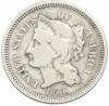 3 цента 1865 года США