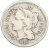3 цента 1866 года США