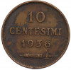 10 чентезимо 1936 года Сан-Марино