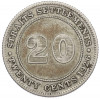20 центов 1926 года Стрейтс Сетлментс