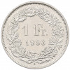 1 франк 1993 года Швейцария