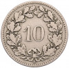 10 раппенов 1902 года Швейцария