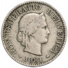 5 раппенов 1881 года Швейцария