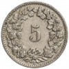 5 раппенов 1903 года Швейцария