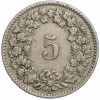5 раппенов 1904 года Швейцария