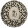 5 раппенов 1911 года Швейцария