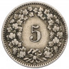 5 раппенов 1912 года Швейцария