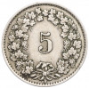 5 раппенов 1928 года Швейцария