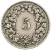 5 раппенов 1931 года Швейцария