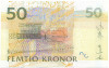 50 крон 2011 года Швеция