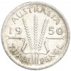3 пенса 1950 года Австралия