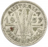 3 пенса 1957 года Австралия