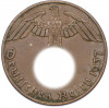 1 рейхспфенниг 1937 года A Германия