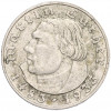 2 рейхсмарки 1933 года A Германия «450 лет со дня рождения Мартина Лютера»