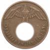 2 рейхспфеннига 1938 года D Германия
