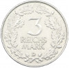 3 рейхсмарки 1925 года D Германия «Тысячелетие Рейнланда»