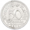 50 пфеннигов 1921 года A Германия