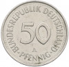 50 пфеннигов 1990 года A Западная Германия (ФРГ)