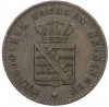 2 пфеннига 1869 года Саксен-Мейнинген