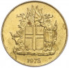 1 крона 1975 года Исландия