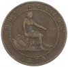 2 сентимо 1870 года Испания