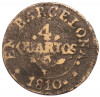 4 кварто 1810 года Испания — провинция Барселона