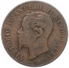 2 чентезимо 1867 года M Италия