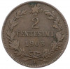 2 чентезимо 1903 года Италия