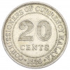 20 центов 1939 года Малайя