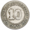 10 центов 1910 года Стрейтс Сетлментс