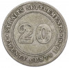 20 центов 1926 года Стрейтс Сетлментс