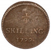 1/4 скиллинга 1799 года Швеция