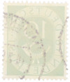 Почтовая марка 10 пфеннигов 1951 года Западная Германия (ФРГ)