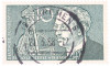 Почтовая марка 10 пфеннигов 1958 года Западная Германия (ФРГ) «Рудольф Дизель и изобретение мотора»