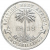 2 шиллинга 1913 года Британская Западная Африка