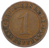 1 рейхспфенниг 1925 года A Германия